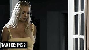 blonde stepdaughter wants to join step parents