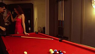 I invited escort on free day. Fucked her on pool table.