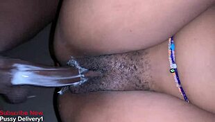 Small teen takes huge black dick in tight pussy for first time