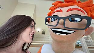 i stretched fiona frosts tight shaved pussy during our porndudecasting yoga