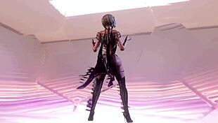 evil gothic 2b in chains does femdom