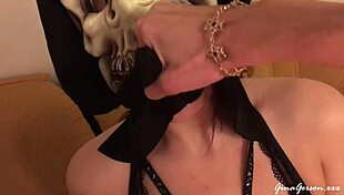 halloween turns into a wild lesbian fetish night