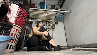 Step cousin meets upstairs for first time rimjob and riding