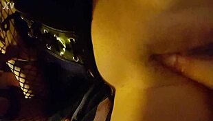Petite French Punk Masturbates In Lingerie Exhibition