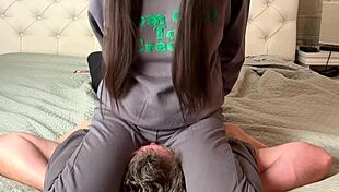 Bedroom Beating Facesitting Domination Wrestling