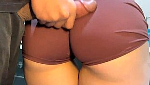 my stepsisters went to the bathroom after the gym and i took the opportunity to use her perfect body free use - pt 2
