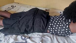 African teen visits stepbrother after church